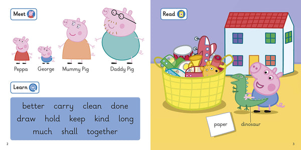 First Words with Peppa Level # 5 : Tidying Up - Paperback