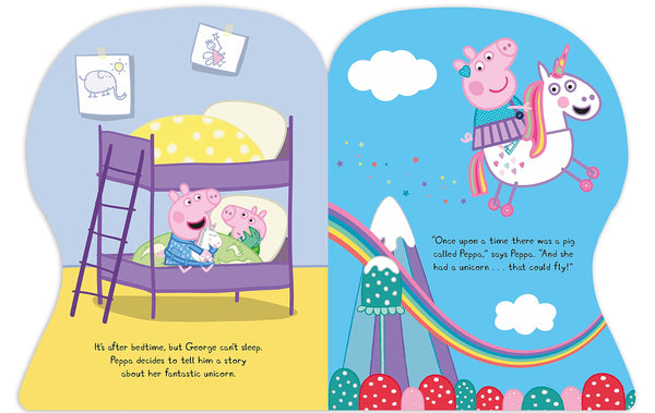 Peppa Pig: Peppa's Fantastic Unicorn Shaped Board Book