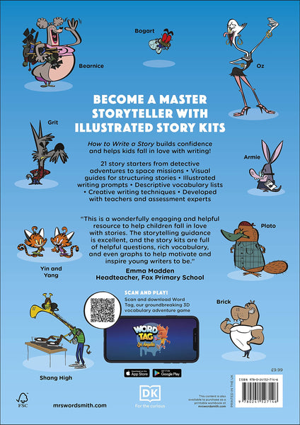 Mrs Wordsmith How To Write A Story, Ages 7-11 (Key Stage 2): Write Captivating Stories All By Yourself - Paperback