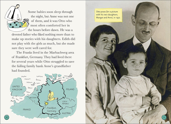 DK Life Stories Anne Frank - Hardback