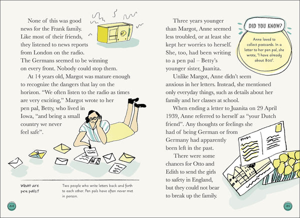 DK Life Stories Anne Frank - Hardback