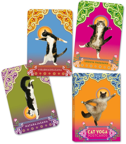 Cat Yoga Postcards - Cards