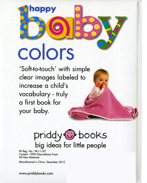 Happy Baby : Colors - Board Book