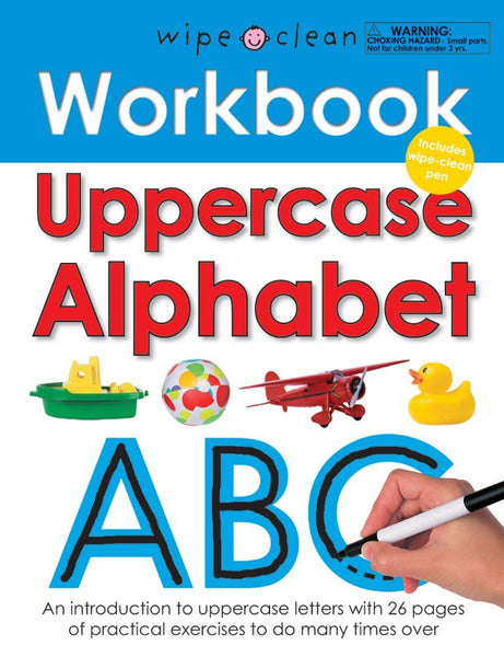 Wipe Clean Workbook Uppercase Alphabet: Includes Wipe-Clean Pen - Spiral-bound