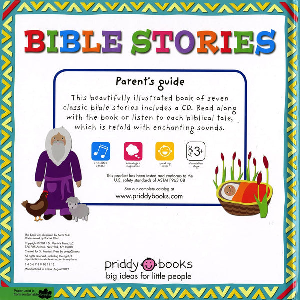 Bible Stories : with a Read-Along Audio CD - Board book