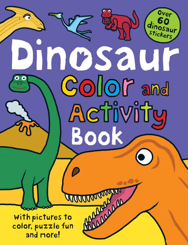 Color and Activity Books Dinosaur - Paperback