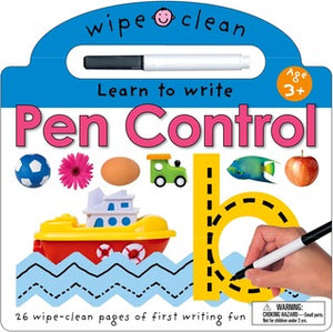 Wipe Clean Tracing and Pen Control - Hardback
