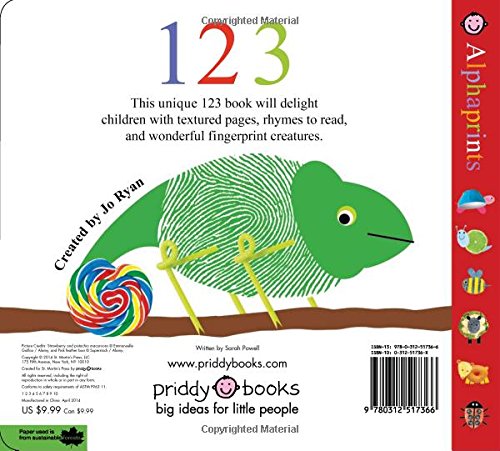 Alphaprints 123 - Board Book
