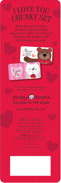 Chunky Pack : Valentine : I Love You!, Be Mine, and True Love (Chunky 3 Pack) - Board book
