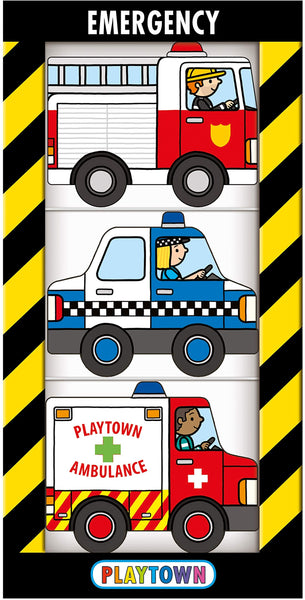 Playtown Chunky Pack : Emergency (Chunky 3 Pack) - Board book