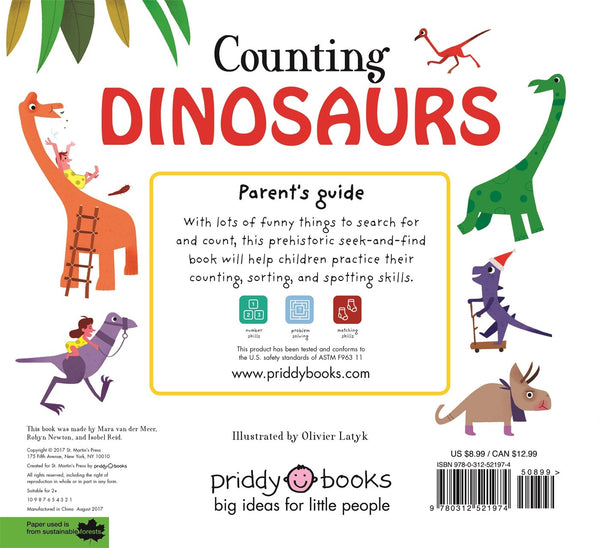 Counting Collection : Counting Dinosaurs - Board book