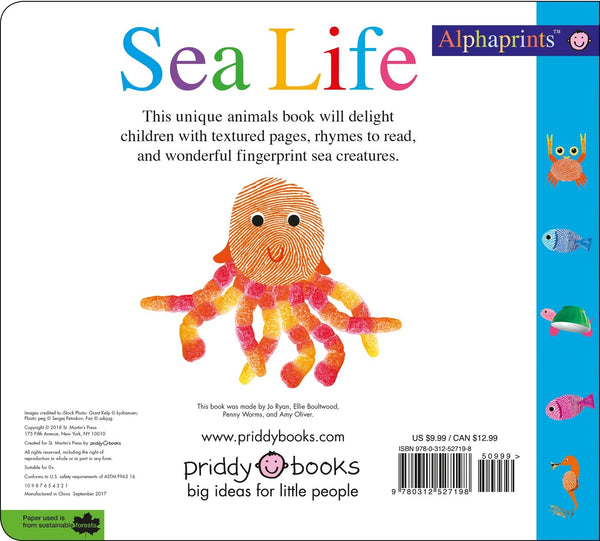 Alphaprints Sea Life - Board Book
