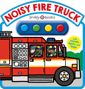 Noisy Fire Truck Sound Book: With Sounds, Lights, and Flaps (Simple Sounds) - Board book