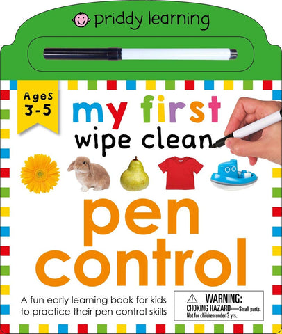 My First Wipe Clean Pen Control - Board Book