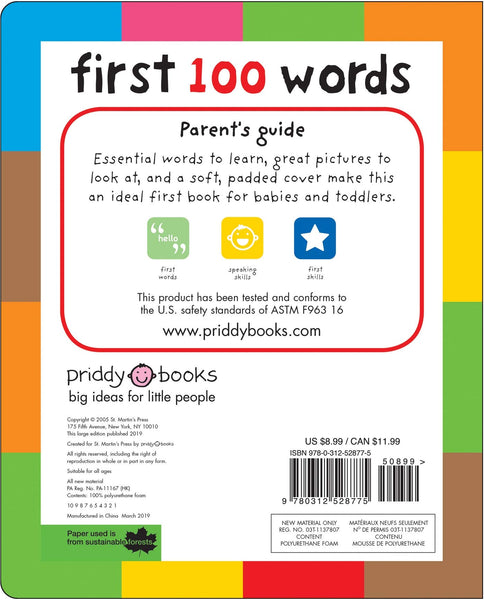 First 100 Words - Board Book - Kool Skool The Bookstore