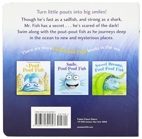 The Pout-Pout Fish in the Big-Big Dark - Board Book