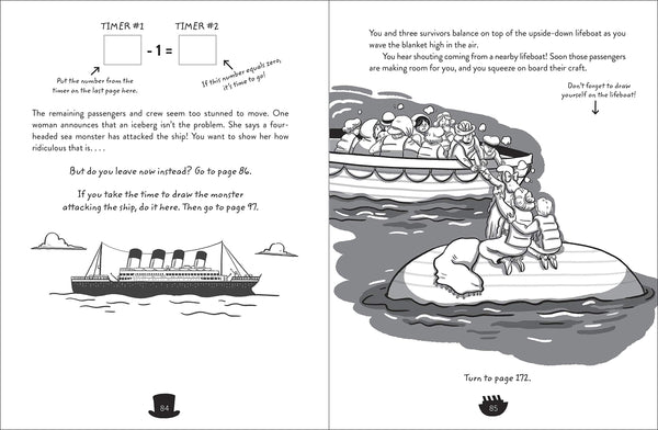 Escape This Book! Titanic - Hardback