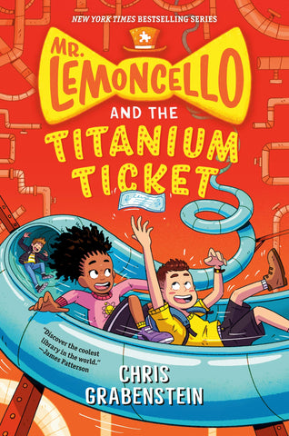 Mr. Lemoncello's Library #5 : Mr. Lemoncello and the Titanium Ticket - Paperback