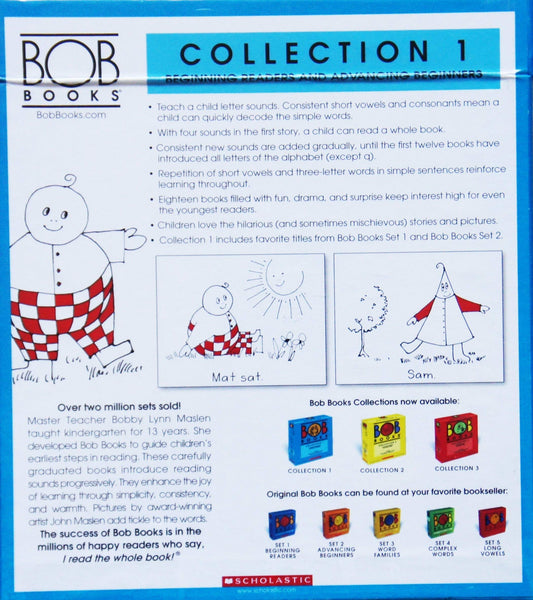 Bob Books Collection 1: Beginning Readers and Advancing Beginners Boxset
