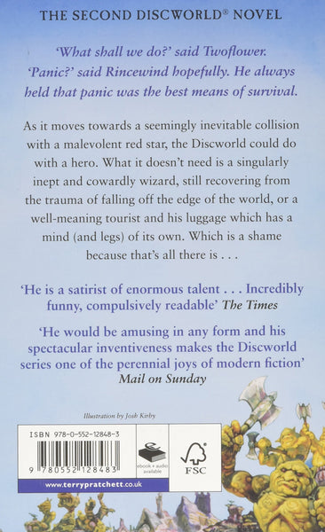 Discworld Novel # 2 : The Light Fantastic - Paperback