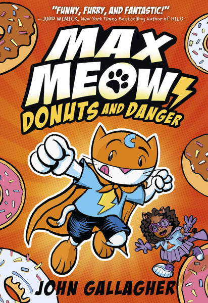 Max Meow #2 : Donuts and Danger - Hardback