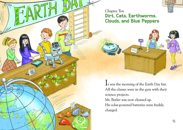 Nate the Great and the Earth Day Robot - Hardback