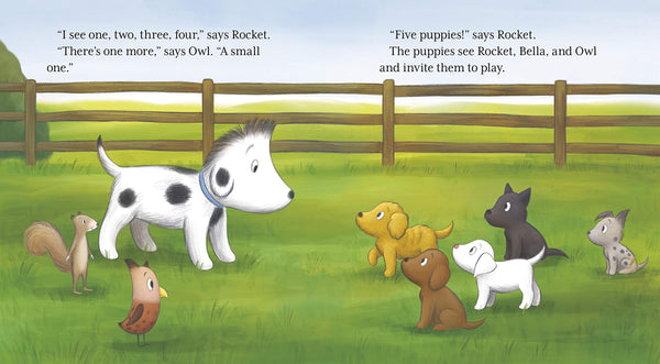 Rocket's Puppy Friends - Board Book