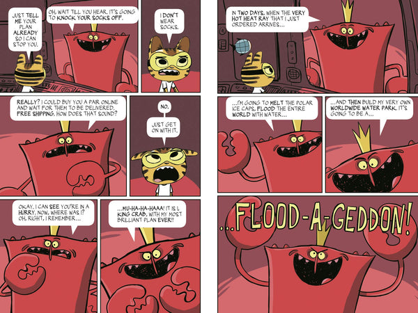 Agent 9 #1 : Flood-a-Geddon! (Graphic Novel) - Paperback