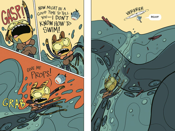 Agent 9 #1 : Flood-a-Geddon! (Graphic Novel) - Paperback