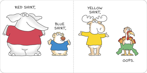 Blue Hat, Green Hat - Board book