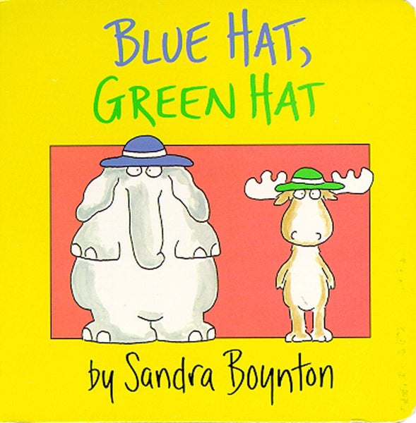 Blue Hat, Green Hat - Board book