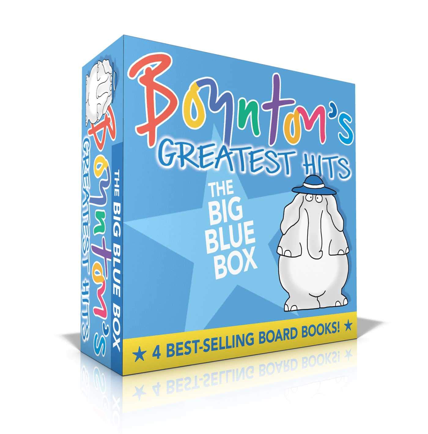 Boynton's Greatest Hits The Big Blue Box : Moo, Baa, La La La! ; A to Z ; Doggies; Blue Hat, Green Hat : Box set - Board book