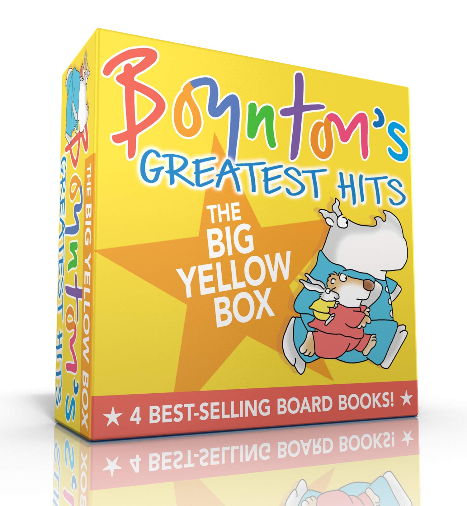 Boynton's Greatest Hits The Big Yellow Box : The Going-to-Bed Book ; Horns to Toes ; Opposites ; But Not the Hippopotamus : Box set - Board book