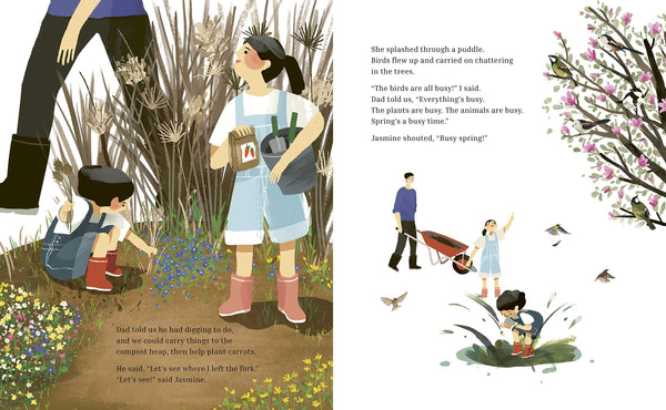 Busy Spring: Nature Wakes Up - Hardback