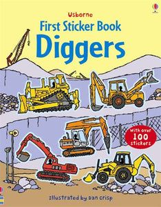First Sticker Book : Diggers - Paperback