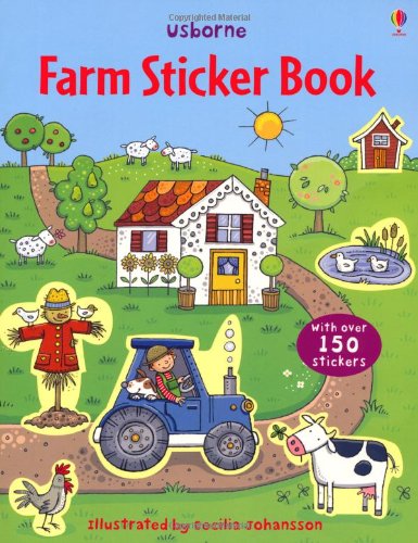 Farm Sticker Book - Paperback