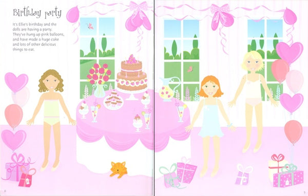 Usborne Sticker Dolly Dressing : Dolls and Ballerinas - Paperback