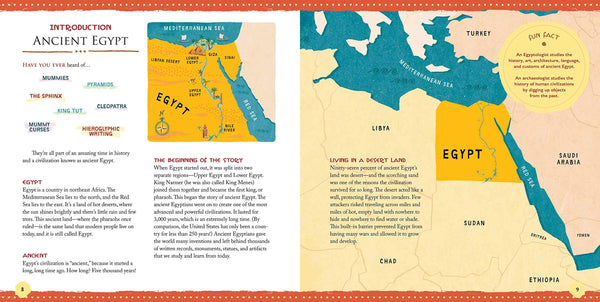 A Child's Introduction to Egyptology: The Mummies, Pyramids, Pharaohs, Gods, and Goddesses of Ancient Egypt - Hardback