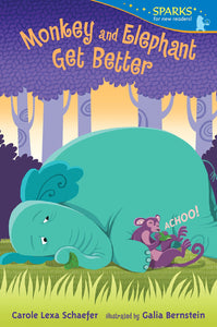 Sparks Readers : Monkey and Elephant Get Better - Paperback