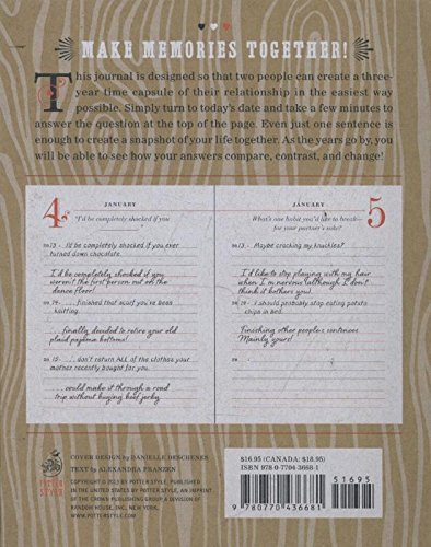 Our Q&A a Day: 3-Year Journal for 2 People - Paperback