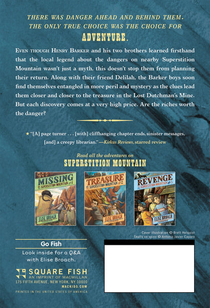 Missing on Superstition Mountain #2 : Treasure on Superstition Mountain - Paperback