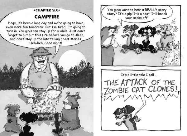 Bad Kitty : Camp Daze (Graphic Novel)- Paperback