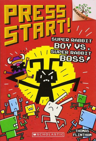 Press Start! # 4 : Super Rabbit Boy vs. Super Rabbit Boss! - Paperback