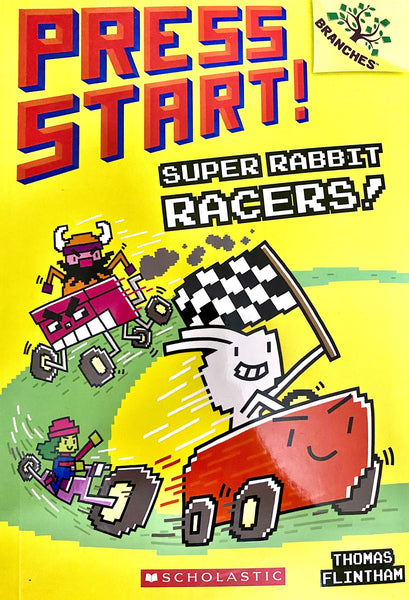 Press Start! #3 : Super Rabbit Racers! - Paperback