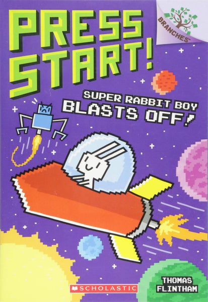 Press Start! # 5 : Super Rabbit Boy Blasts Off! - Paperback