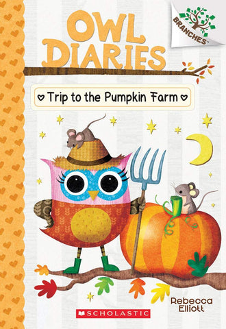 Owl Diaries #11 : Trip to the Pumpkin Farm - Paperback