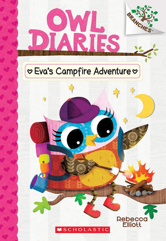 Owl Diaries #12 : Eva's Campfire Adventure - Paperback