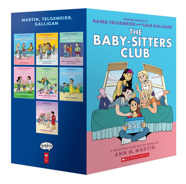 Babysitters Club Graphix #1-7 Box Set: Full-Color Edition (Graphic Novel) - Paperback