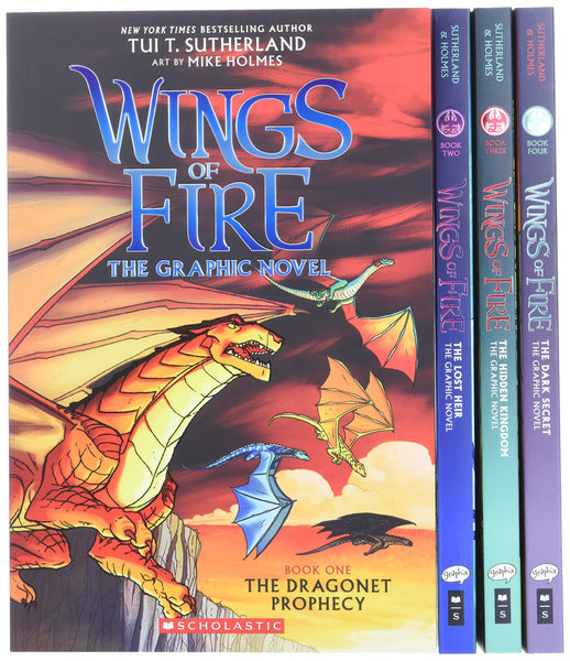 Wings of Fire Graphix Box Set (Books 1-4) - Paperback
