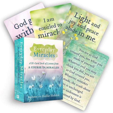 Everyday Miracles: A 50-Card Deck of Lessons from A Course in Miracles - Cards